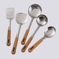 Stainless Steel Spatula And Soup Spoon