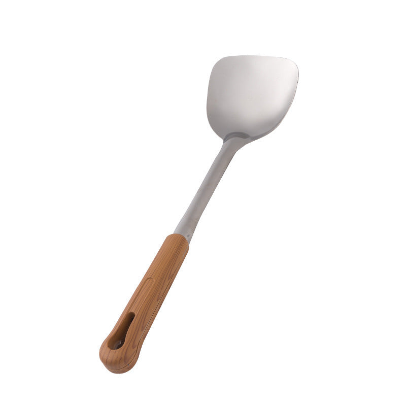 Stainless Steel Spatula And Soup Spoon