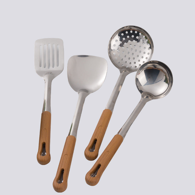 Stainless Steel Spatula And Soup Spoon