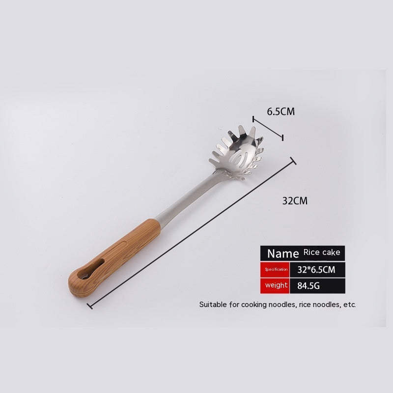 Stainless Steel Spatula And Soup Spoon