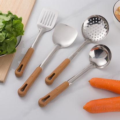 Stainless Steel Spatula And Soup Spoon